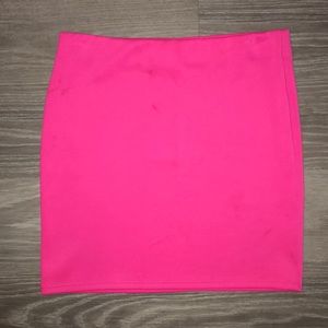 Pink skirt